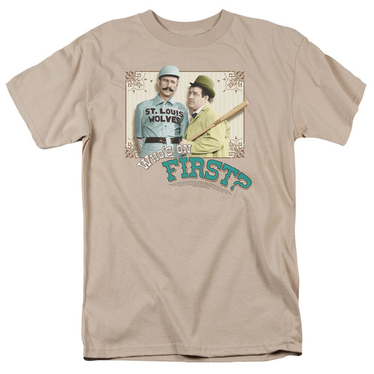 ABBOTT AND COSTELLO : WHO'S ON FIRST S\S ADULT 18\1 SAND XL