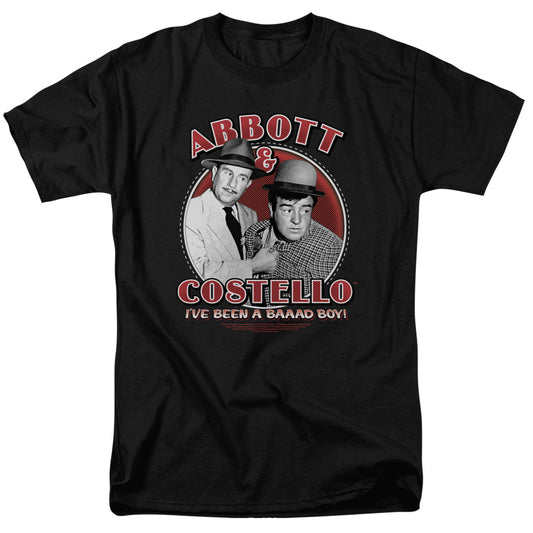 ABBOTT AND COSTELLO : BAD BOY S\S ADULT 18\1 BLACK MD