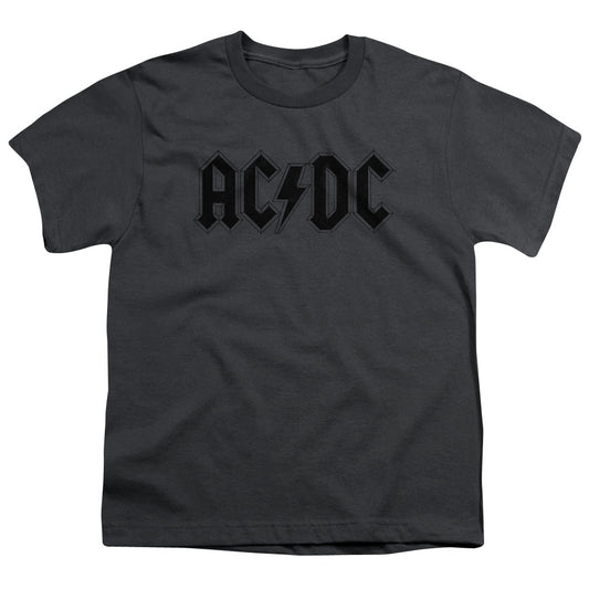 AC\DC : WORN LOGO S\S YOUTH 18\1 Charcoal MD