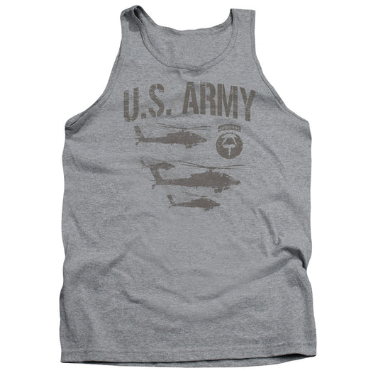 ARMY : AIRBORNE ADULT TANK ATHLETIC HEATHER SM