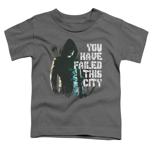 ARROW : YOU HAVE FAILED TODDLER SHORT SLEEVE Charcoal XL (5T)