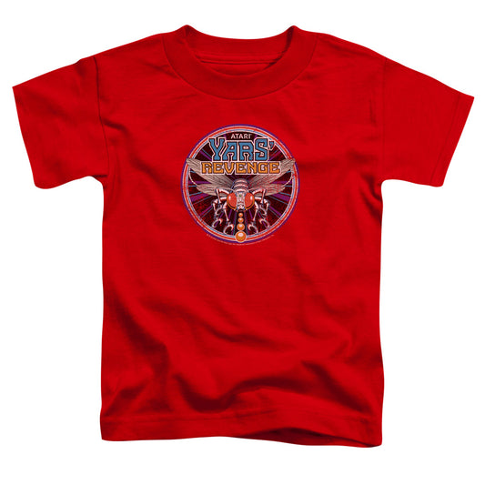 ATARI : YAR'S REVENGE PATCH S\S TODDLER TEE Red MD (3T)