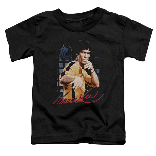 BRUCE LEE : YELLOW JUMPSUIT S\S TODDLER TEE Black LG (4T)