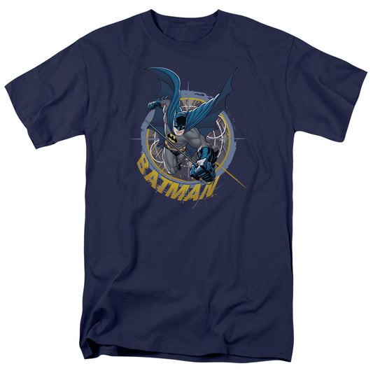 BATMAN : IN THE CROSSHAIRS S\S ADULT 18\1 NAVY LG