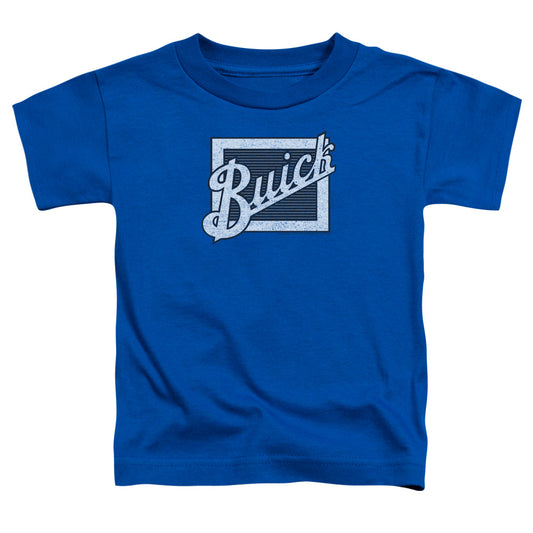 BUICK : DISTRESSED EMBLEM S\S TODDLER TEE Royal Blue SM (2T)