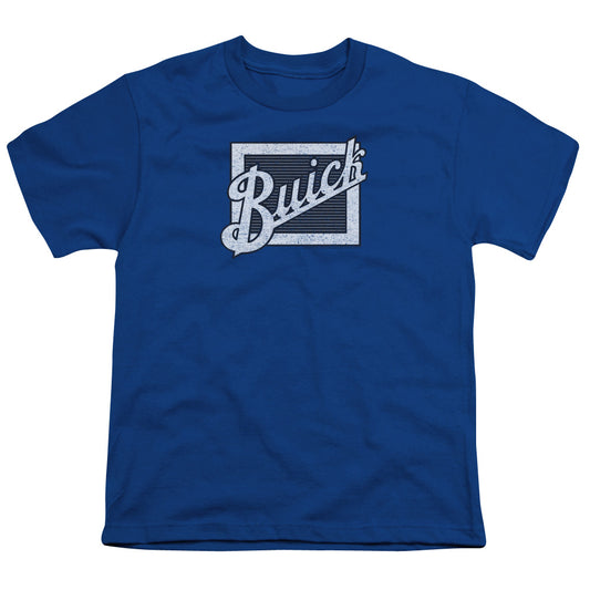 BUICK : DISTRESSED EMBLEM S\S YOUTH 18\1 Royal Blue LG