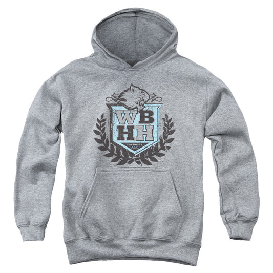 90210 : WEST BEVERLY HILLS HIGH YOUTH PULL-OVER HOODIE ATHLETIC HEATHER SM