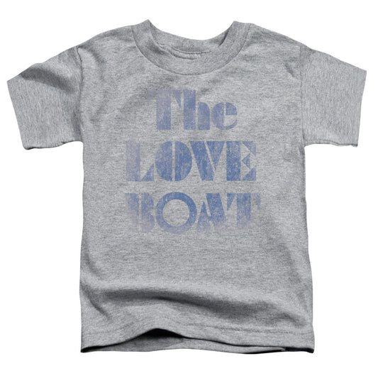 LOVE BOAT : DISTRESSED S\S TODDLER TEE Athletic Heather LG (4T)