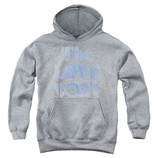 LOVE BOAT : DISTRESSED YOUTH PULL OVER HOODIE Athletic Heather LG