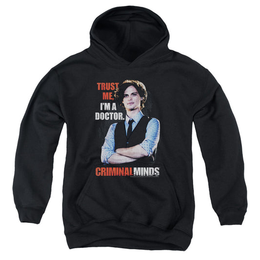 CRIMINAL MINDS : TRUST ME YOUTH PULL OVER HOODIE Black MD