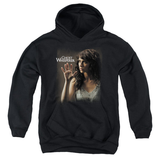 GHOST WHISPERER : ETHEREAL YOUTH PULL OVER HOODIE BLACK LG