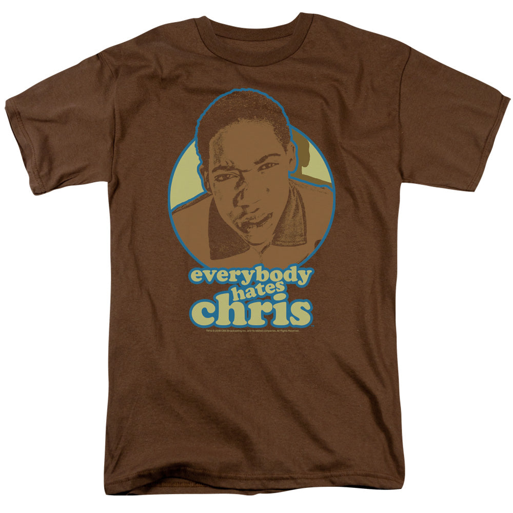 EVERYBODY HATES CHRIS : CHRIS GRAPHIC S\S ADULT 18\1 COFFEE MD