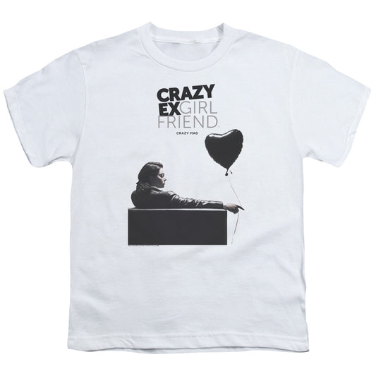 CRAZY EX GIRLFRIEND : CRAZY MAD S\S YOUTH 18\1 White MD
