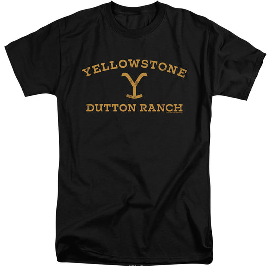 YELLOWSTONE : ARCHED LOGO ADULT TALL FIT SHORT SLEEVE Black 2X