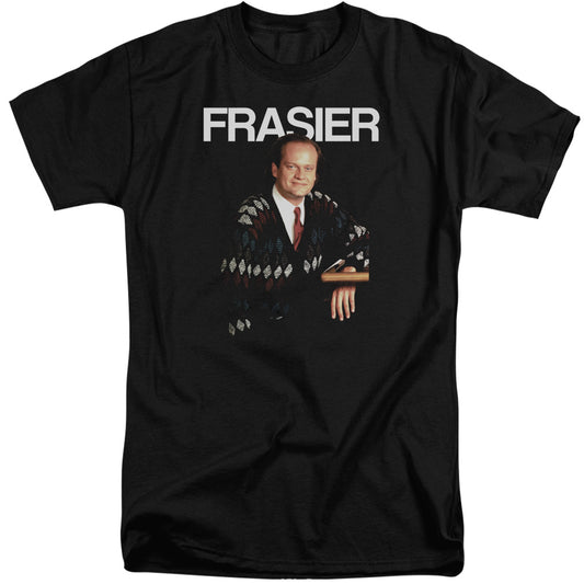 CHEERS : FRASIER S\S ADULT TALL BLACK 2X