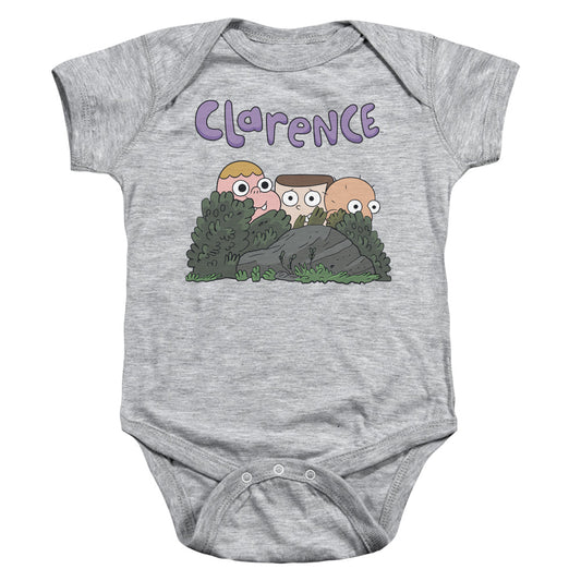CLARENCE : GANG INFANT SNAPSUIT Athletic Heather MD (12 Mo)