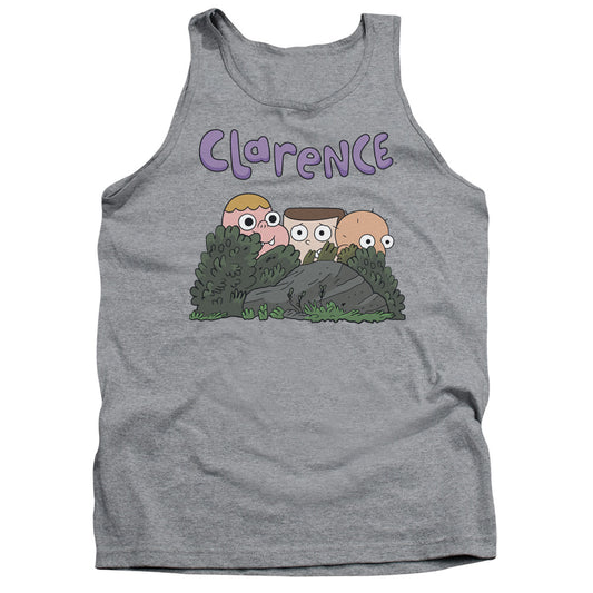 CLARENCE : GANG ADULT TANK Athletic Heather 2X