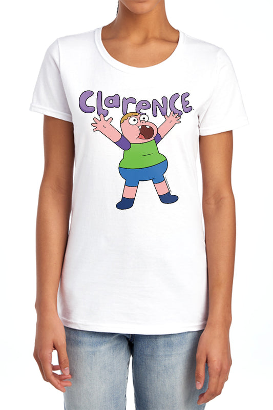 CLARENCE : WHOO WOMENS SHORT SLEEVE Light Blue 2X