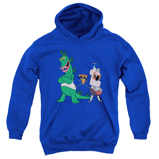 UNCLE GRANDPA : THE GUYS YOUTH PULL OVER HOODIE Royal Blue XL