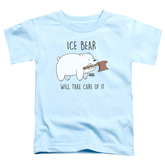 WE BARE BEARS : TAKE CARE OF IT S\S TODDLER TEE Light Blue SM (2T)