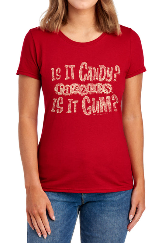RAZZLES : WHAT IS THIS S\S WOMENS TEE Red 2X
