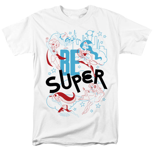 DC SUPERHERO GIRLS : BE SUPER S\S ADULT 18\1 White 2X