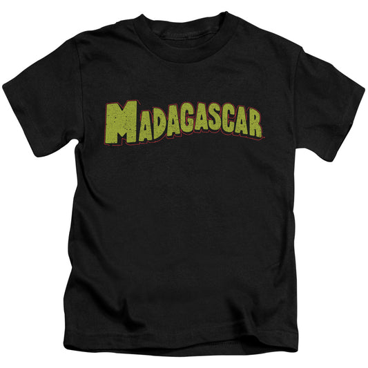 MADAGASCAR : LOGO S\S JUVENILE 18\1 Black SM (4)