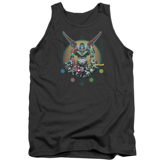VOLTRON : ASSEMBLE ADULT TANK Charcoal MD
