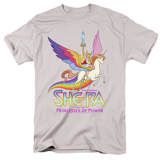 SHE-RA : UNICORN RIDER S\S ADULT 18\1 Silver MD