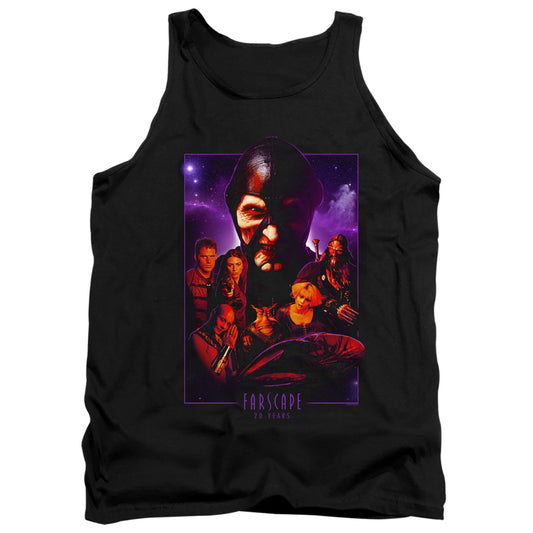 FARSCAPE : 20 YEARS COLLAGE ADULT TANK Black MD