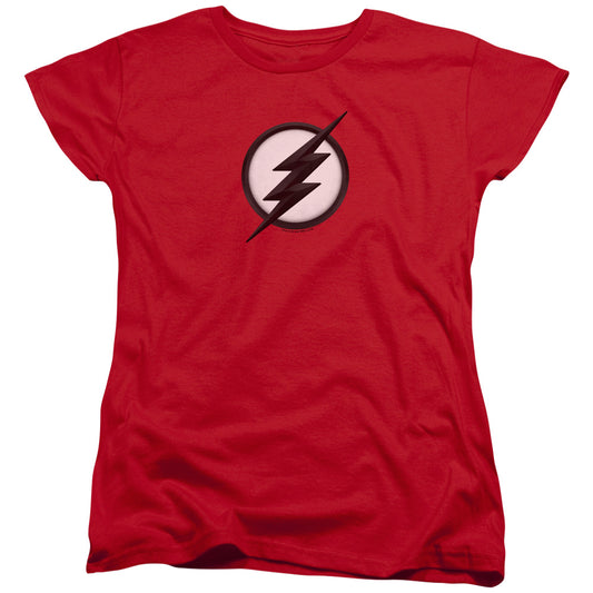 FLASH : JESSE QUICK LOGO WOMENS SHORT SLEEVE Red MD