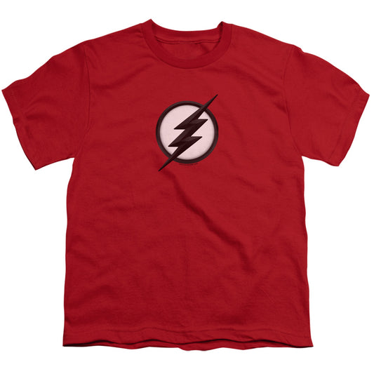 FLASH : JESSE QUICK LOGO S\S YOUTH 18\1 Red LG