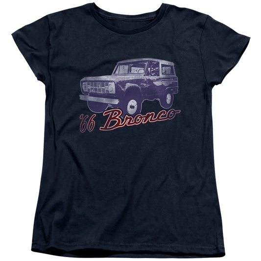 FORD BRONCO : 66 BRONCO CLASSIC WOMENS SHORT SLEEVE Navy MD