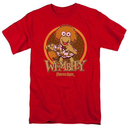 FRAGGLE ROCK : WEMBLEY CIRCLE S\S ADULT 18\1 Red XL