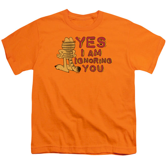 GARFIELD : YES I AM S\S YOUTH 18\1 ORANGE MD