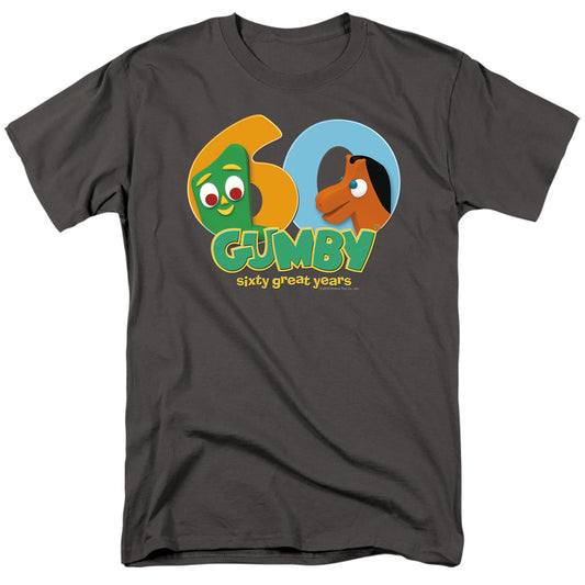 GUMBY : 60TH S\S ADULT 18\1 Charcoal LG