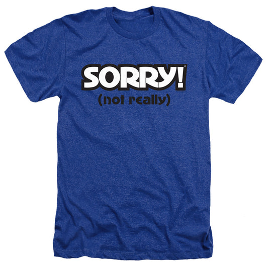 SORRY : NOT SORRY ADULT HEATHER Royal Blue SM