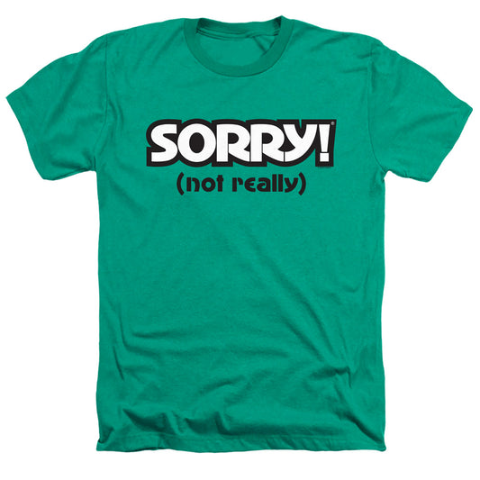 SORRY : NOT SORRY ADULT HEATHER Kelly Green XL