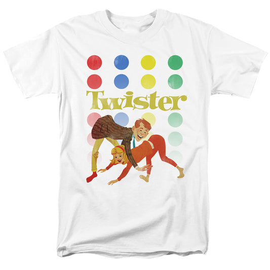 TWISTER : OLD SCHOOL TWISTER S\S ADULT 18\1 White 2X