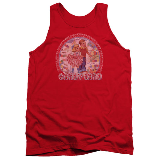 CANDY LAND : CANDY LAND ADULT TANK Red SM