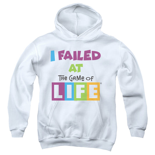 THE GAME OF LIFE : THE GAME YOUTH PULL OVER HOODIE White LG