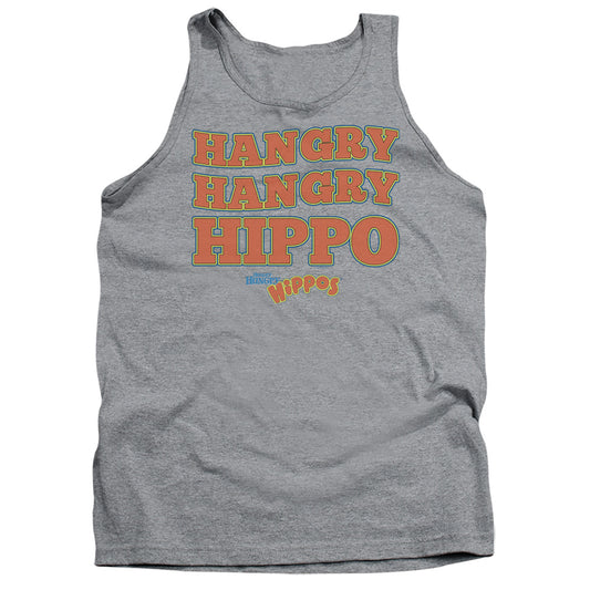 HUNGRY HUNGRY HIPPOS : HANGRY ADULT TANK Athletic Heather XL