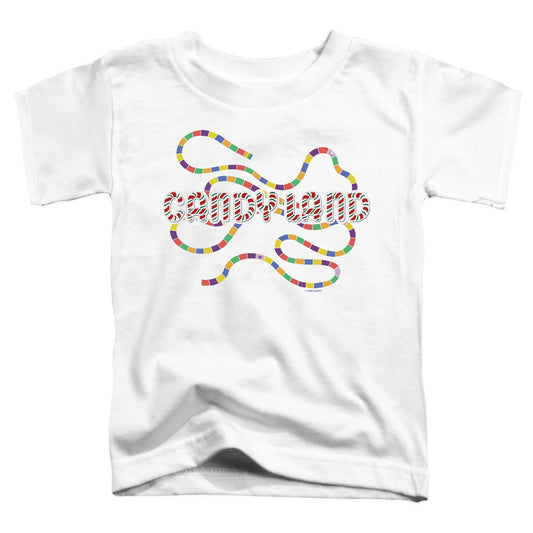 CANDY LAND : CANDY LAND BOARD S\S TODDLER TEE White LG (4T)