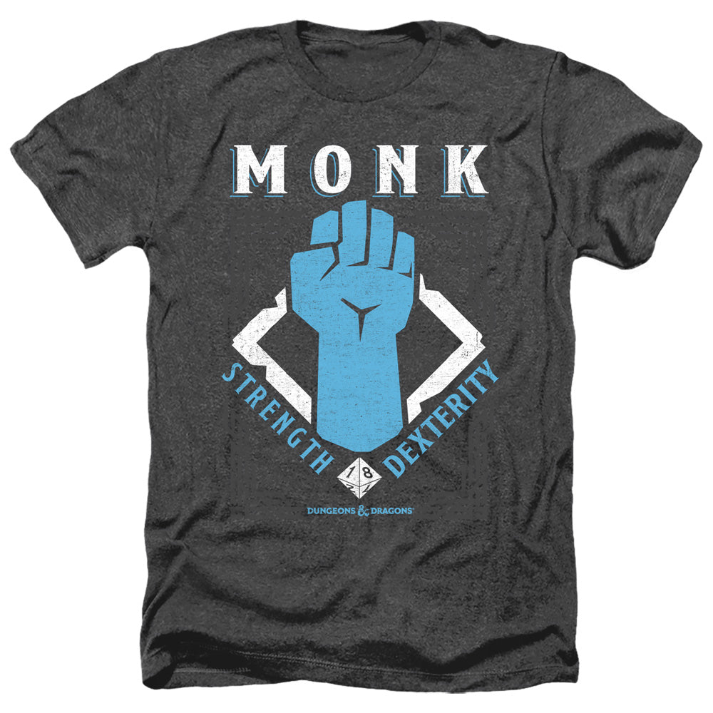 DUNGEONS AND DRAGONS : MONK ADULT HEATHER Black SM