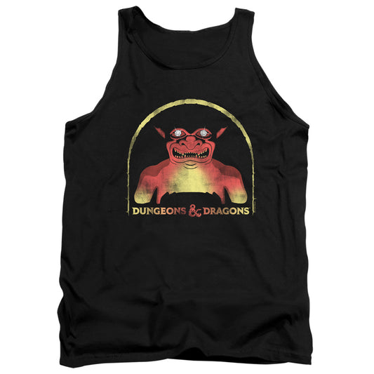 DUNGEONS AND DRAGONS : OLD SCHOOL ADULT TANK Black 2X