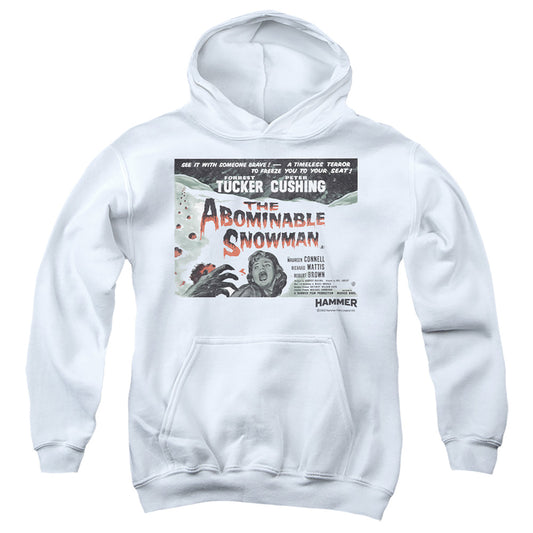HAMMER HOUSE OF HORROR : ABOMINABLE YOUTH PULL OVER HOODIE White MD
