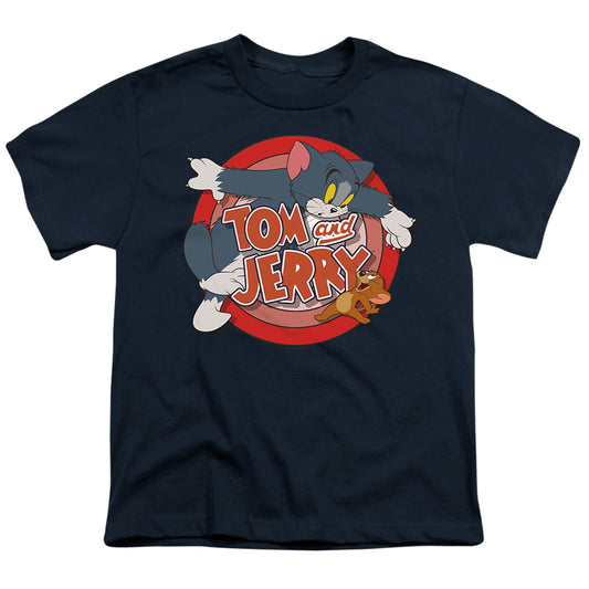 TOM AND JERRY : CAT AND MOUSE S\S YOUTH 18\1 Navy LG