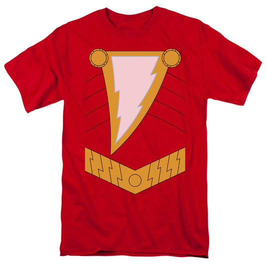 JUSTICE LEAGUE OF AMERICA : SHAZAM S\S ADULT 18\1 Red LG