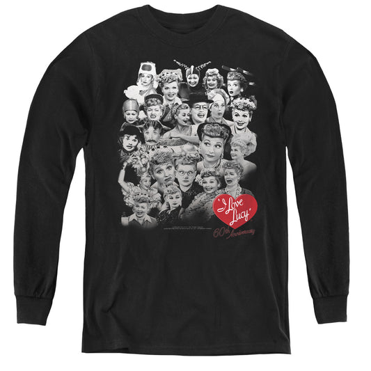 I LOVE LUCY : 60 YEARS OF FUN L\S YOUTH BLACK XL