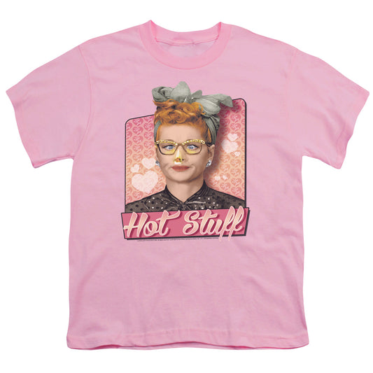 I LOVE LUCY : HOT STUFF S\S YOUTH 18\1 Pink LG